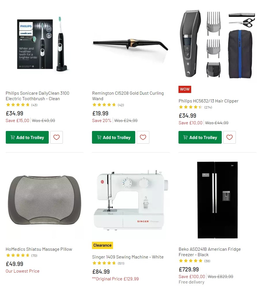 Argos Offers from 14 January