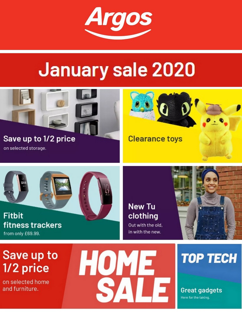 Argos Offers from 21 January