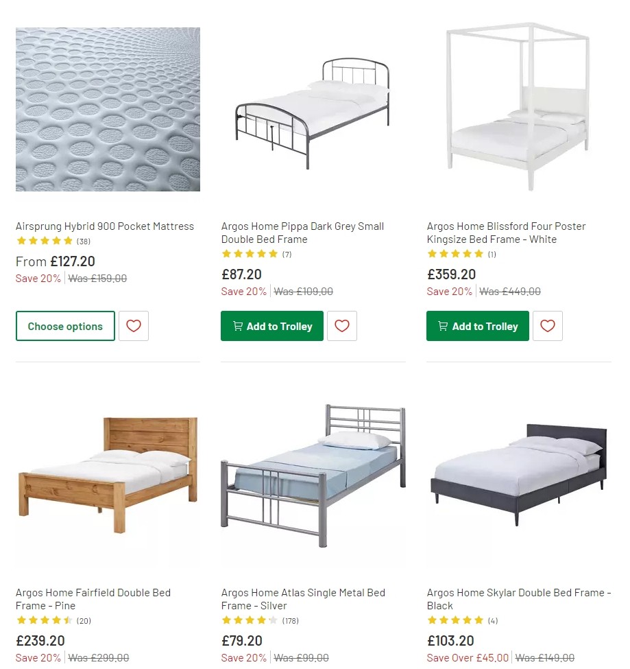 Argos Offers from 21 January