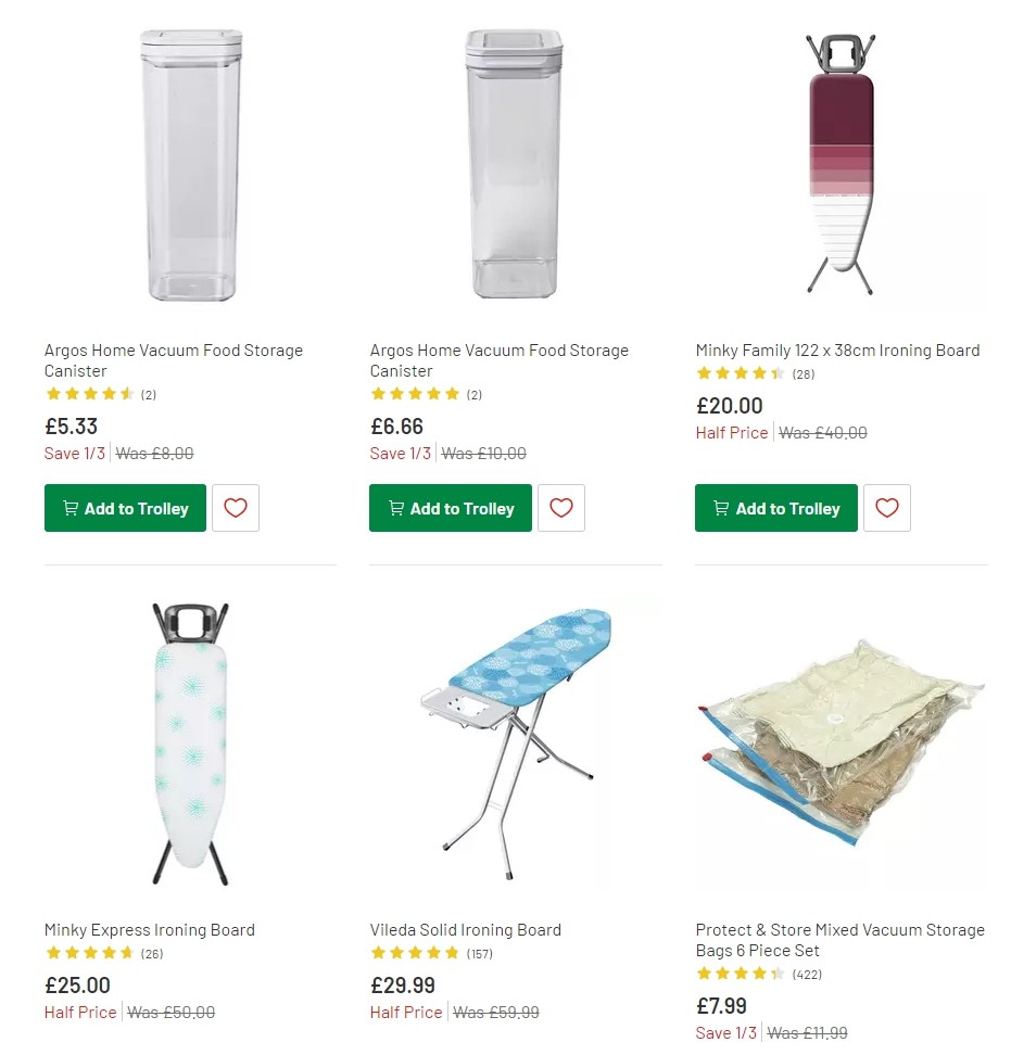 Argos Offers from 21 January