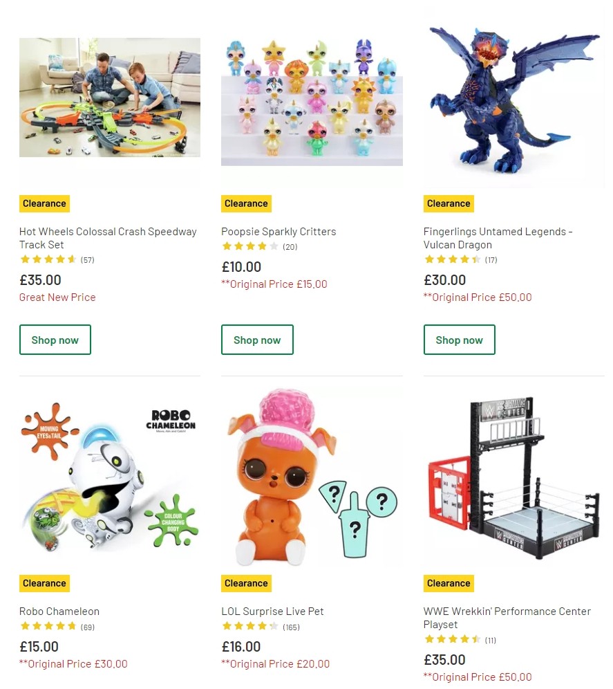 Argos Offers from 21 January