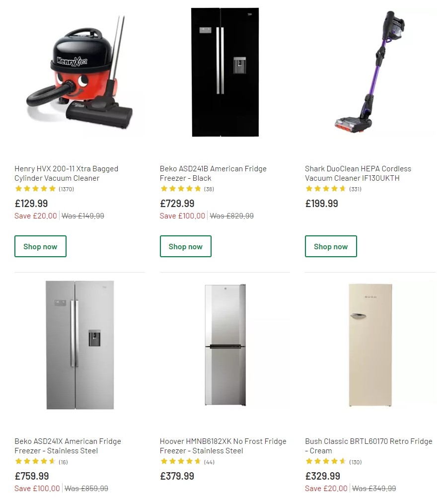 Argos Offers from 21 January