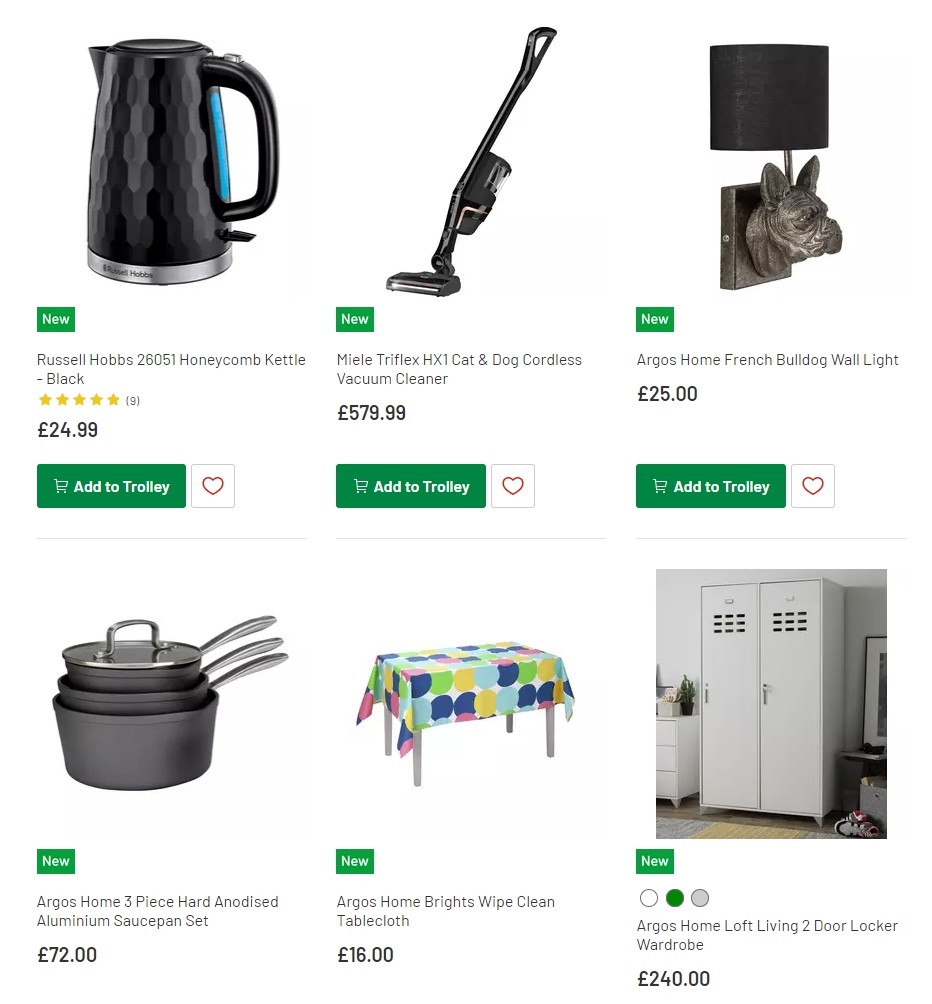 Argos Offers from 4 February