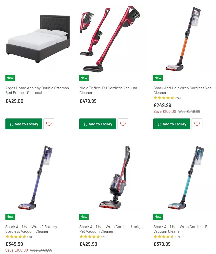 Argos Offers from 4 February