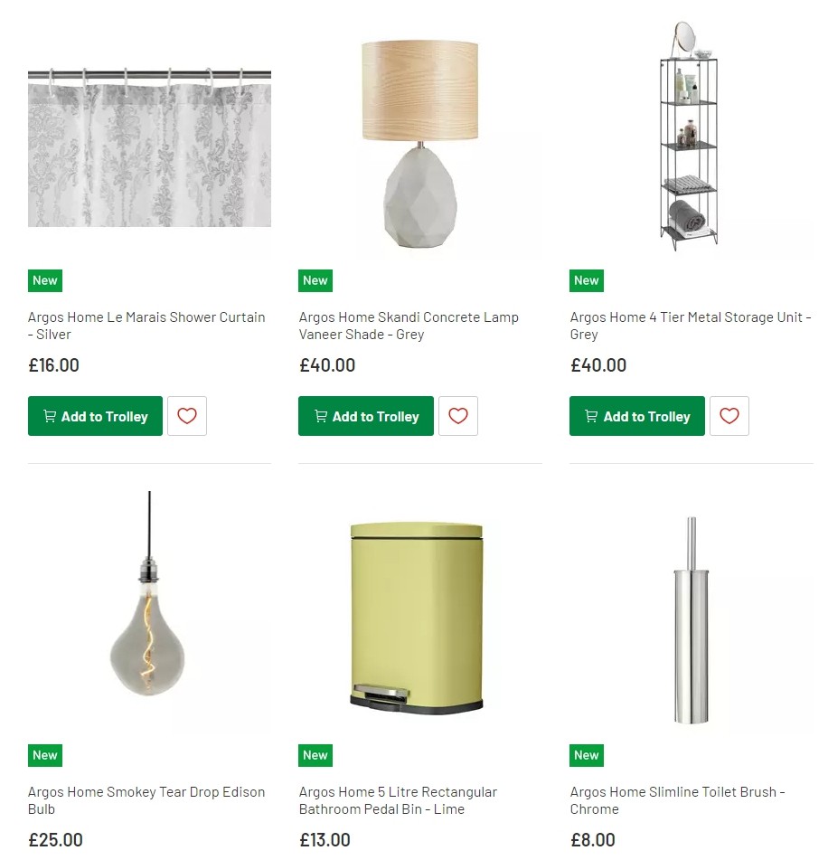 Argos Offers from 4 February