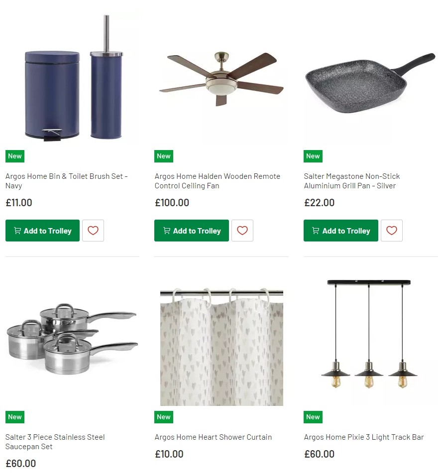 Argos Offers from 4 February