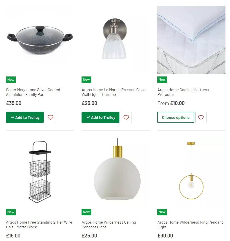 Argos Offers from 4 February