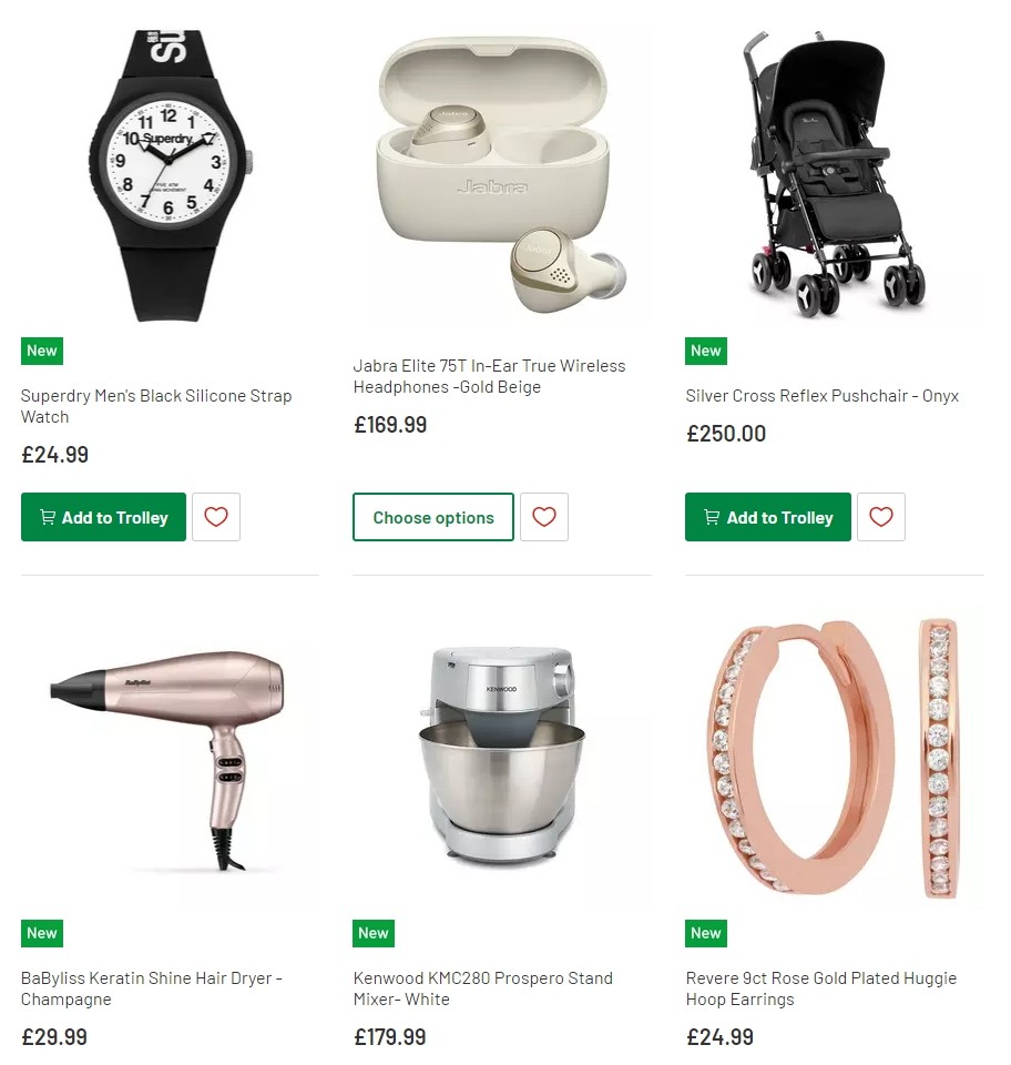 Argos Offers from 4 February