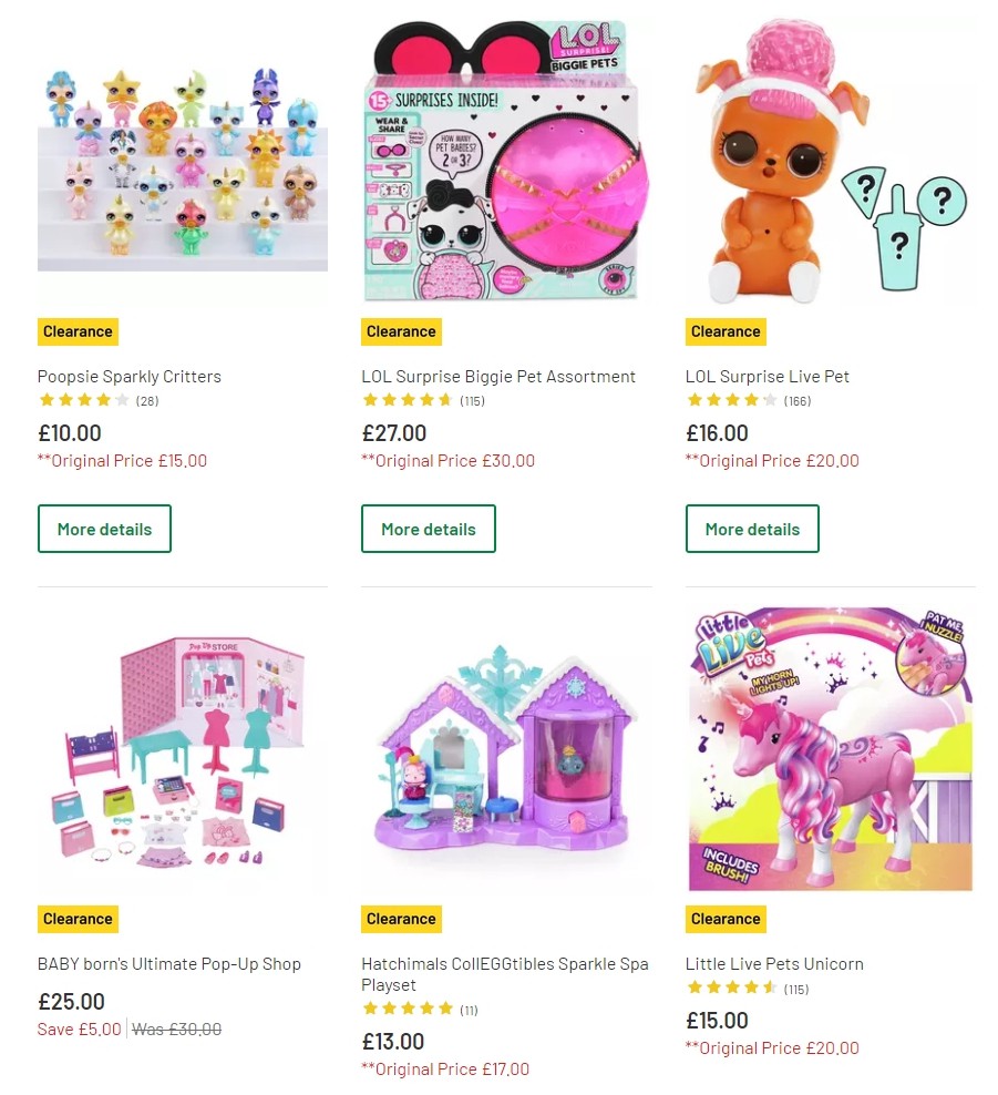 Argos Offers from 11 February