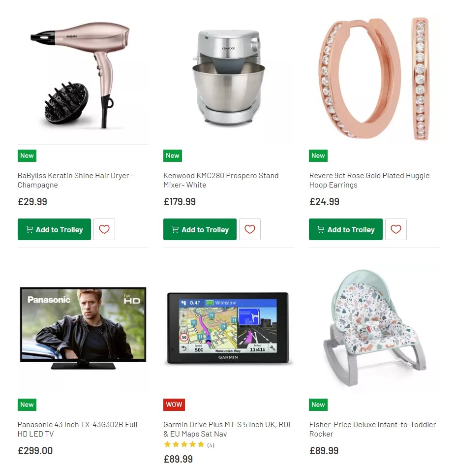 Argos Offers from 11 February