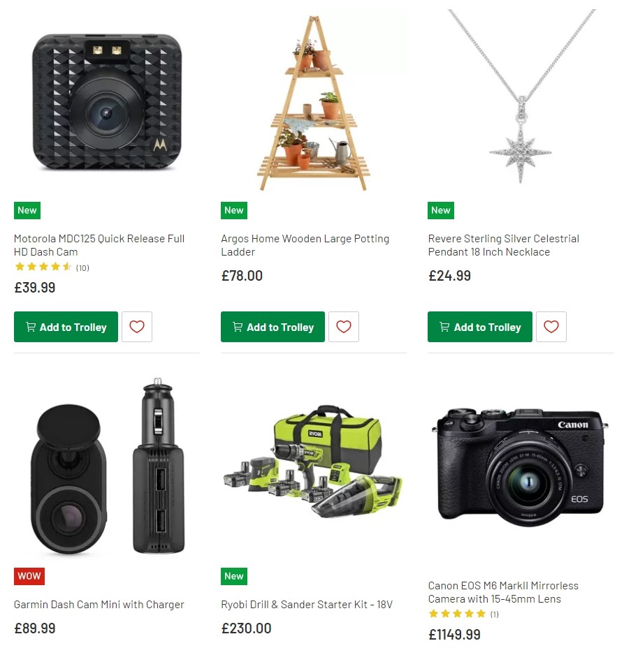 Argos Offers from 11 February