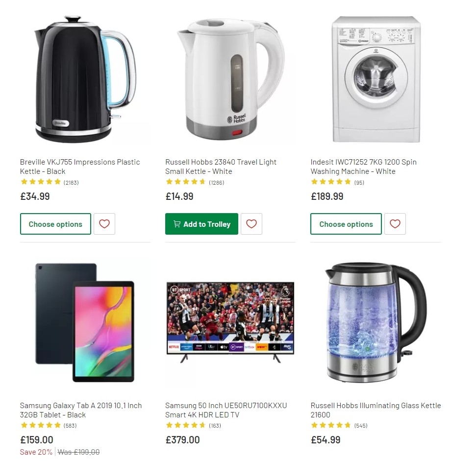 Argos Offers from 25 February