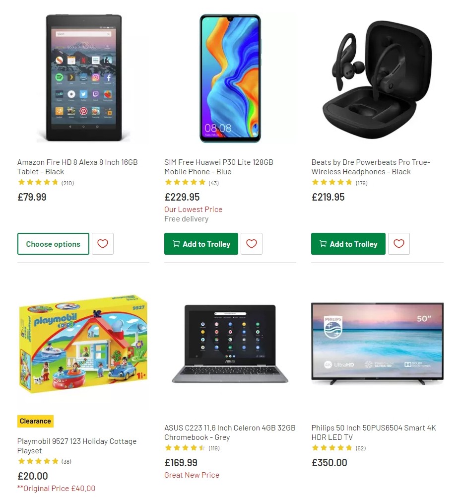 Argos Offers from 25 February