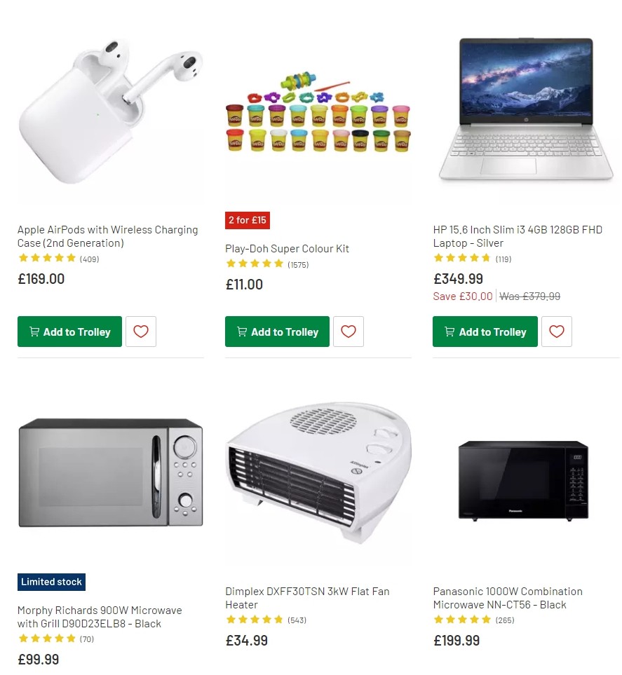 Argos Offers from 25 February