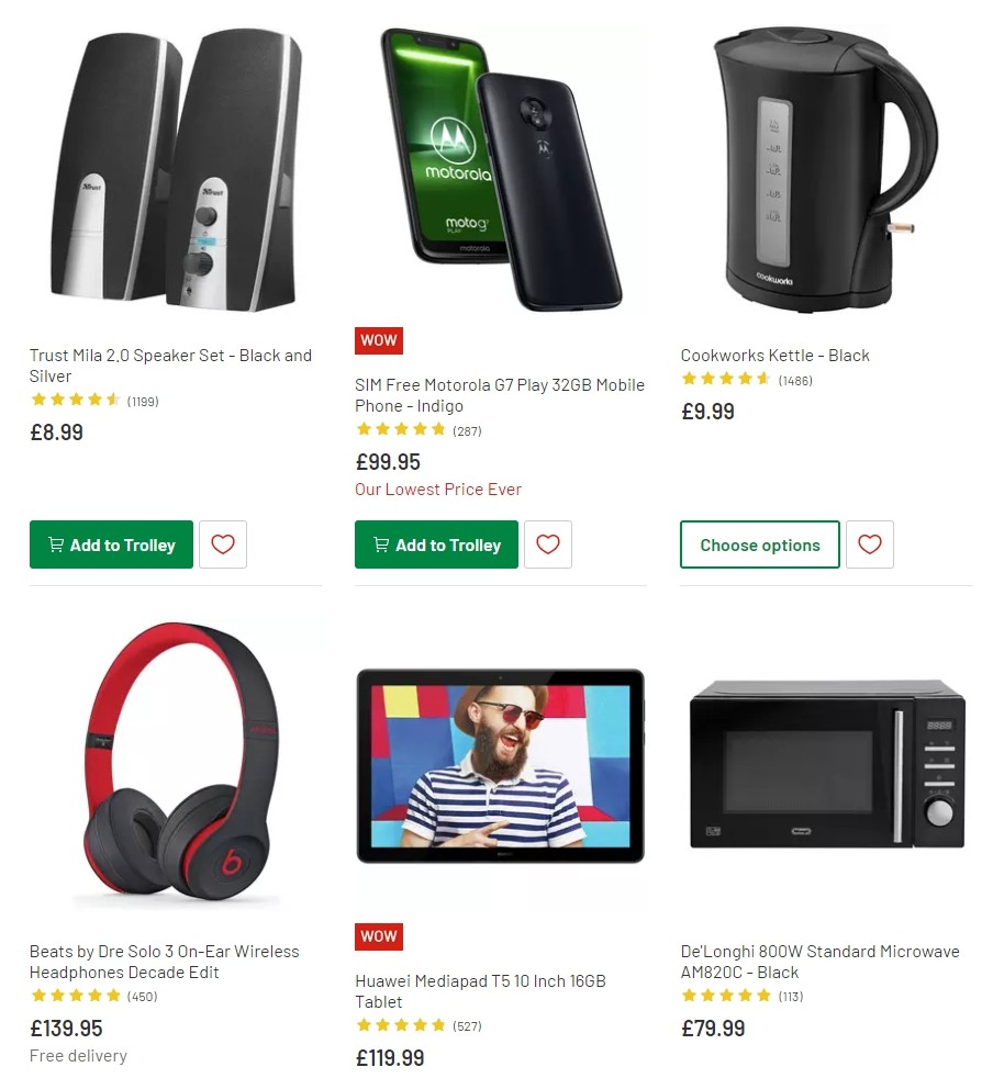 Argos Offers from 25 February