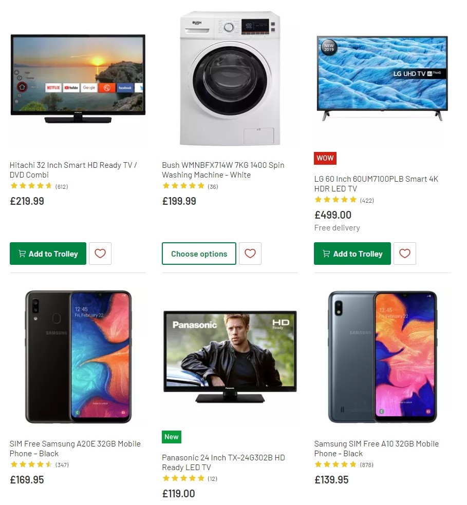 Argos Offers from 25 February