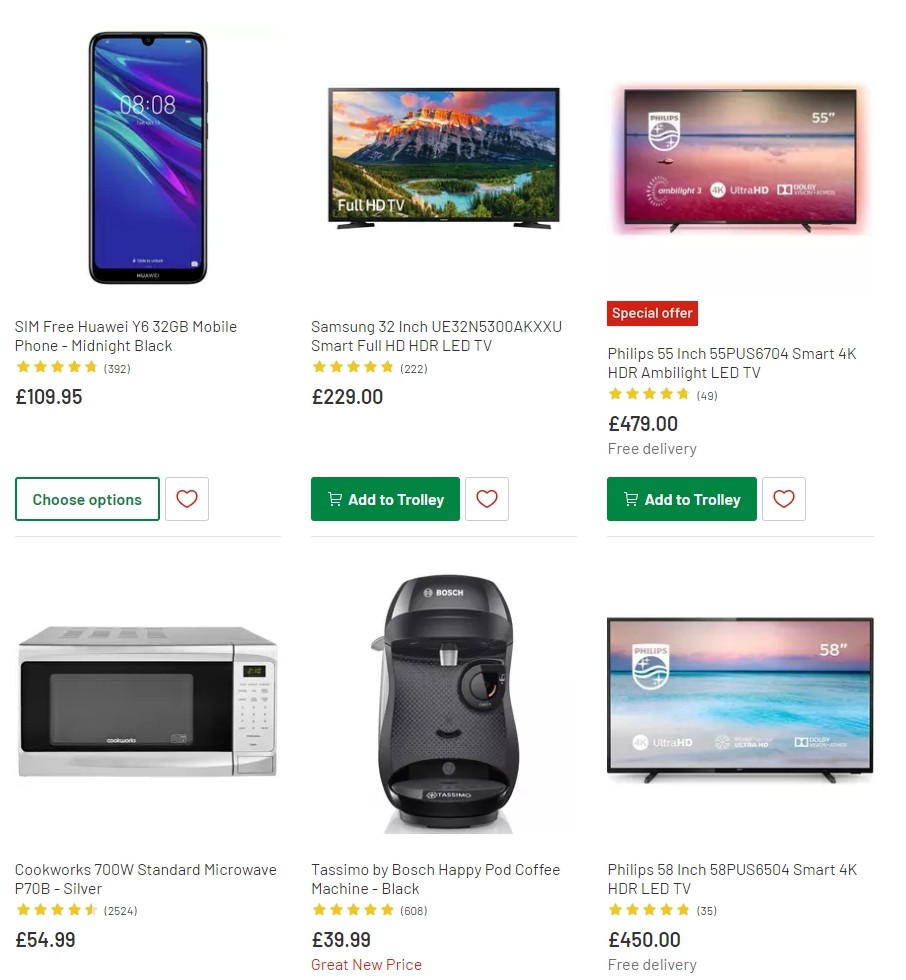 Argos Offers from 25 February