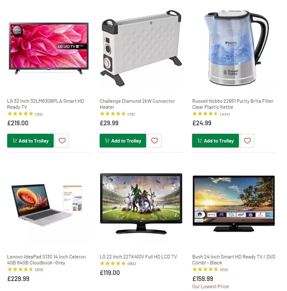 Argos Offers from 25 February