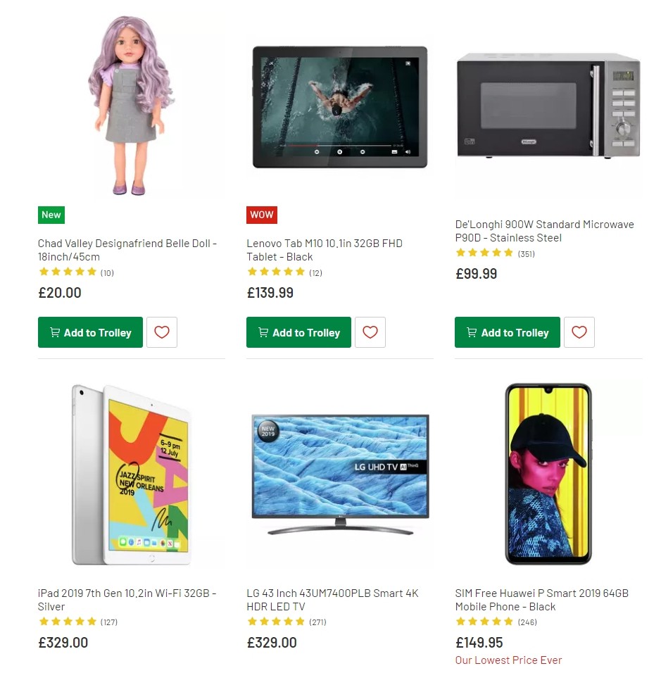 Argos Offers from 25 February