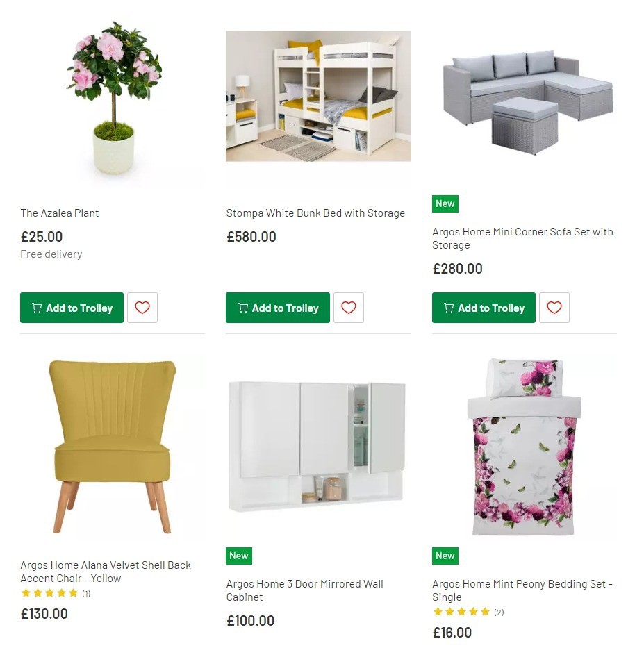 Argos Offers from 3 March