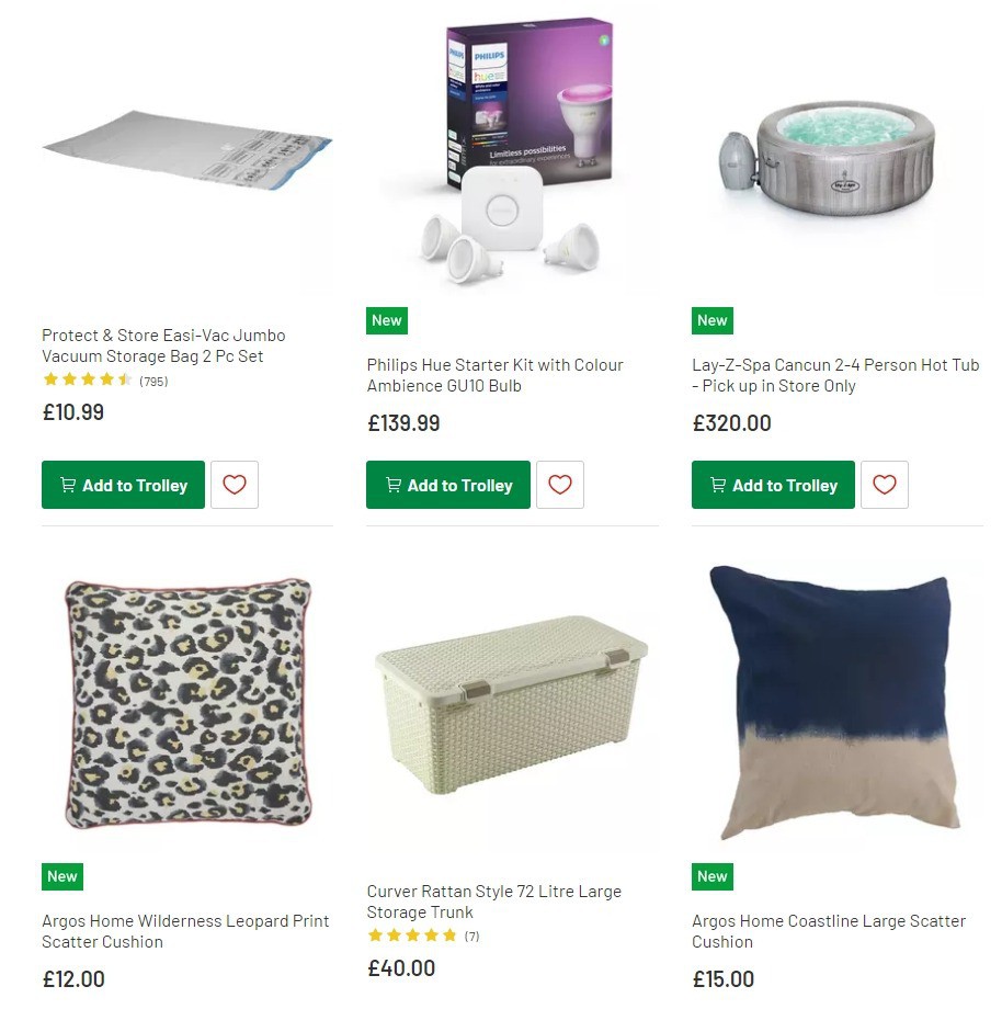 Argos Offers from 3 March