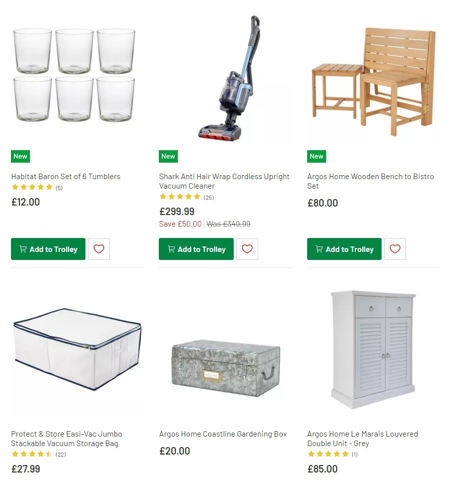 Argos Offers from 3 March