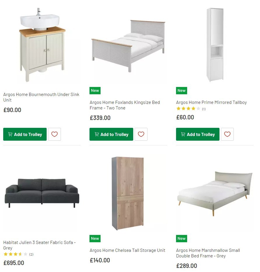Argos Offers from 3 March