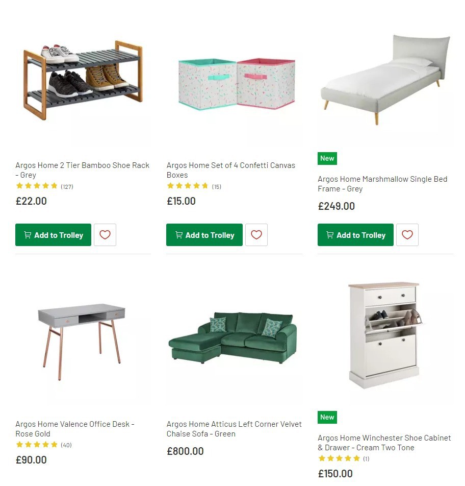 Argos Offers from 3 March