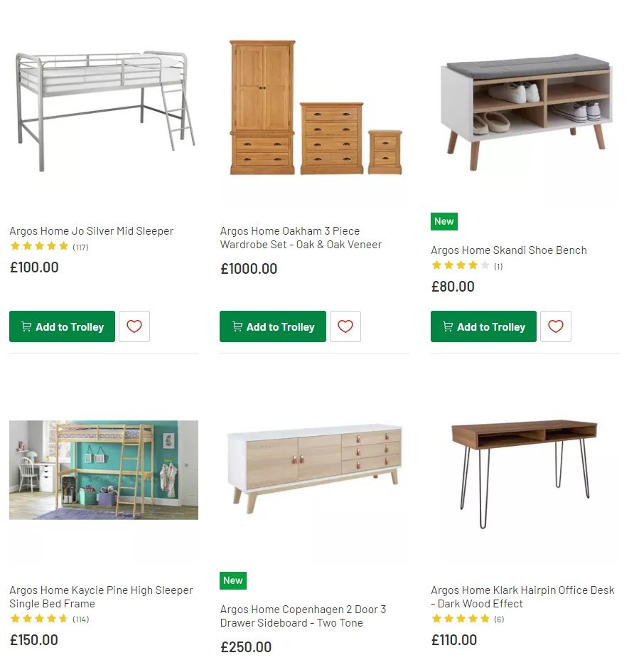 Argos Offers from 3 March