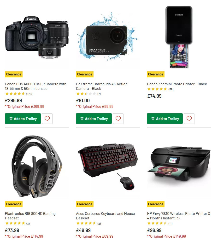 Argos Offers from 10 March