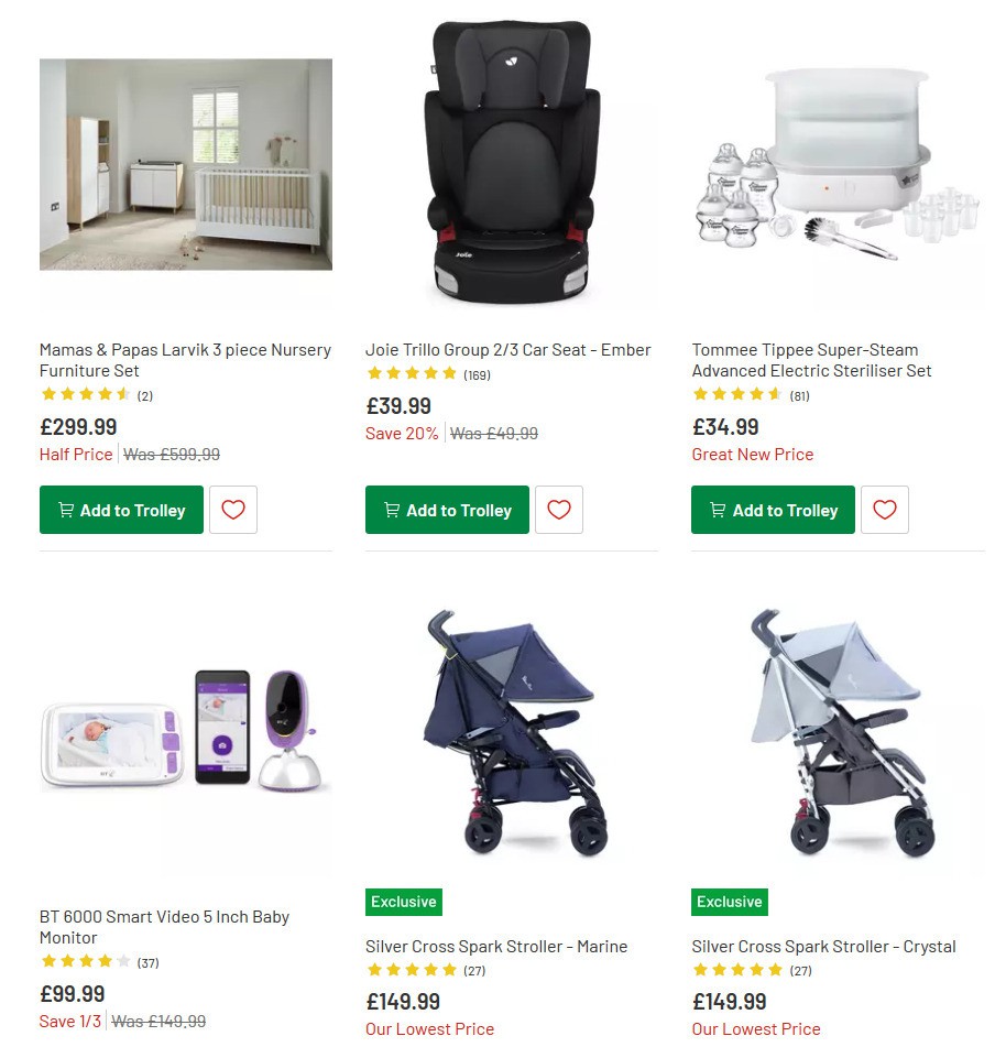 Argos Offers from 10 March