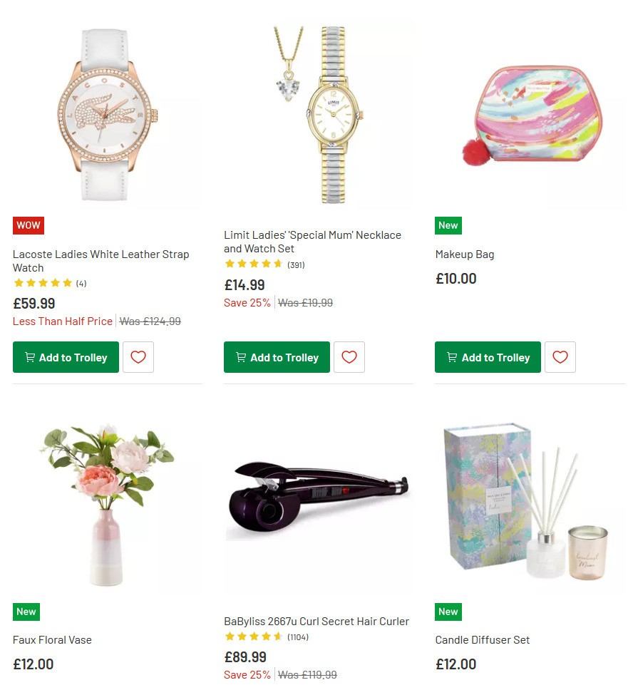 Argos Offers from 10 March