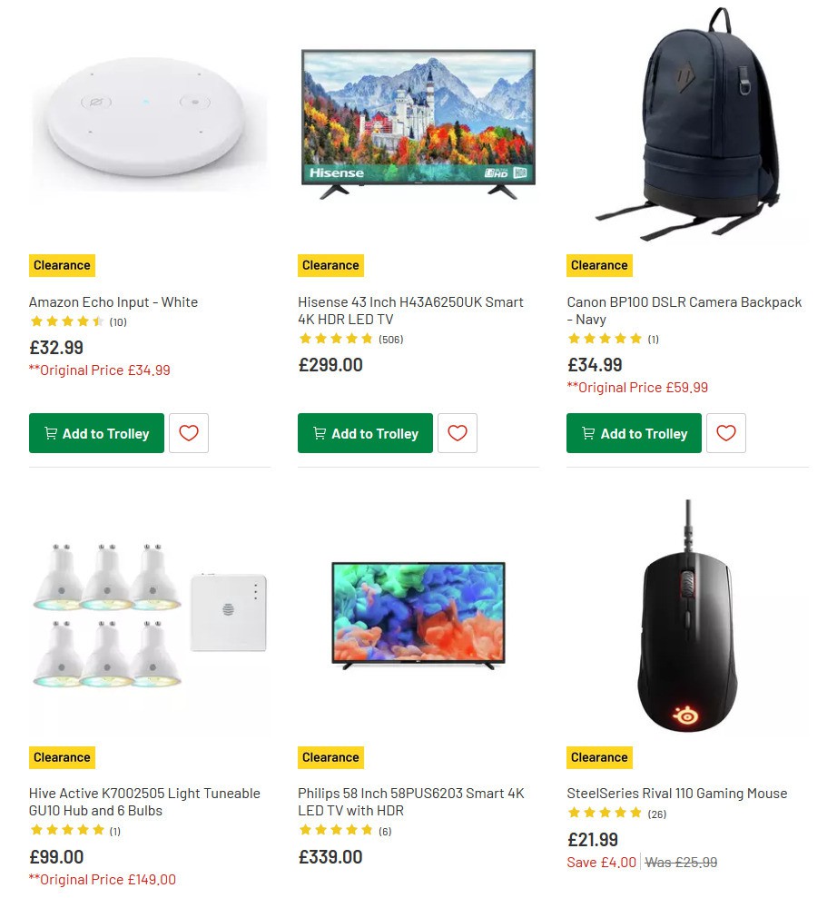 Argos Offers from 10 March