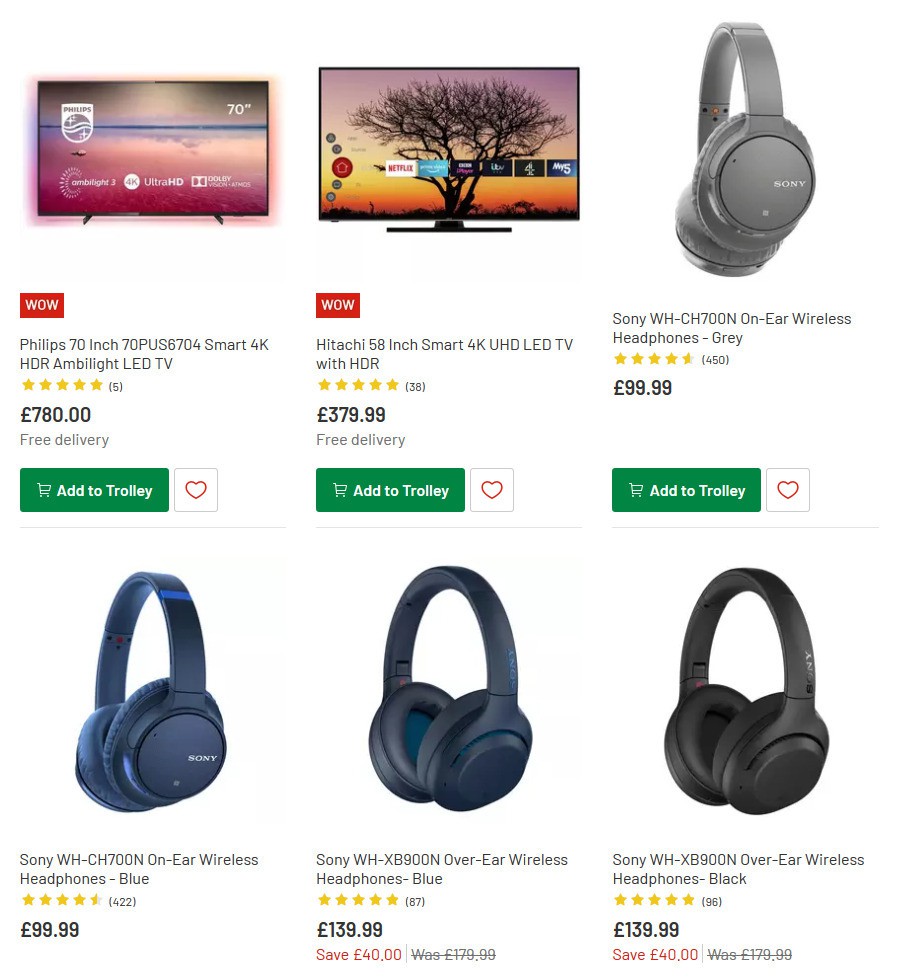 Argos Offers from 17 March