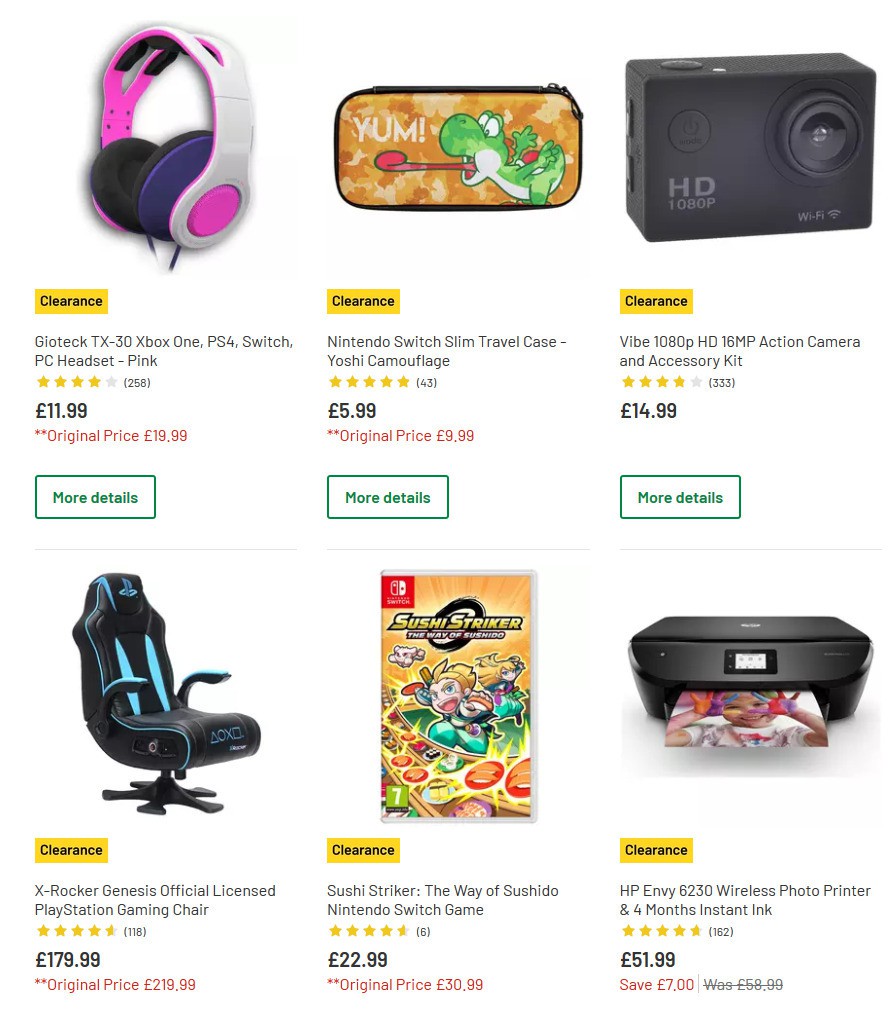 Argos Offers from 17 March