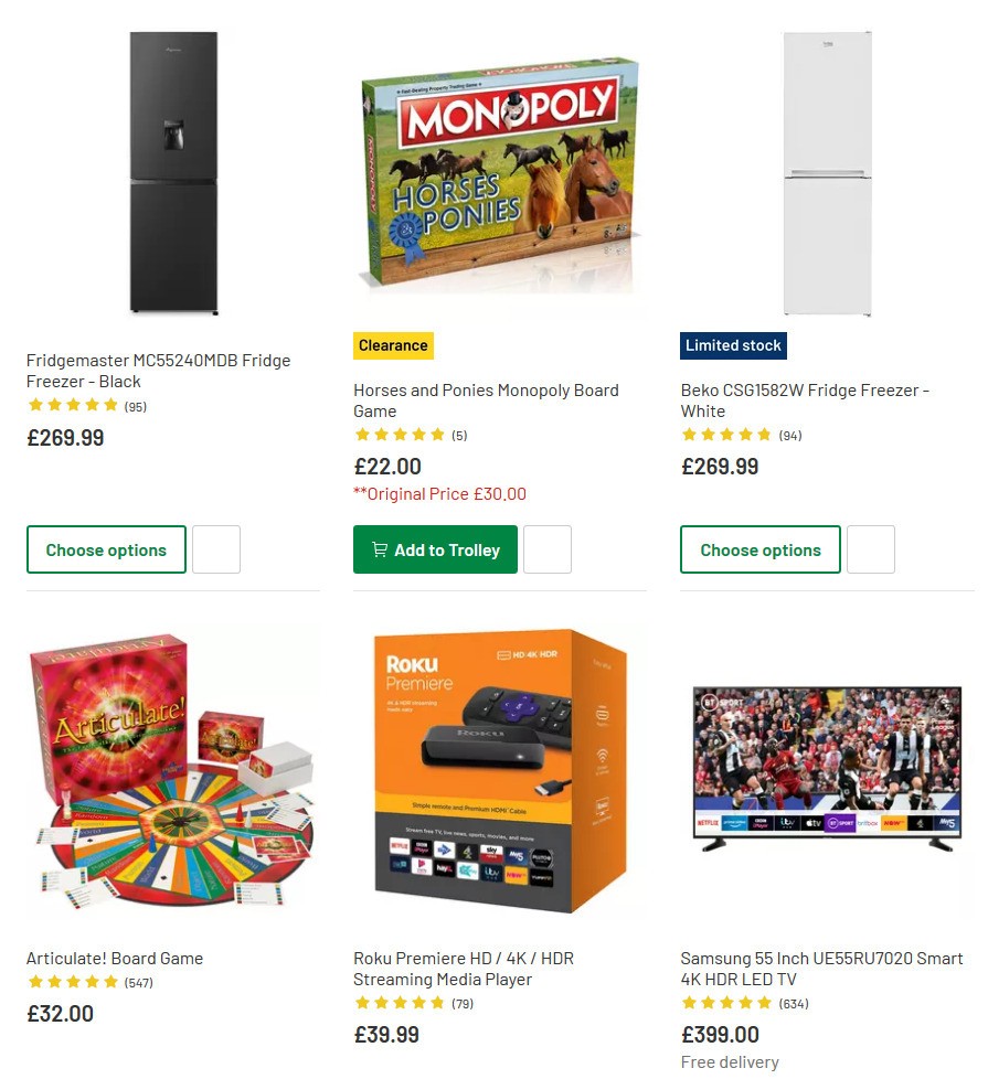 Argos Offers from 24 March