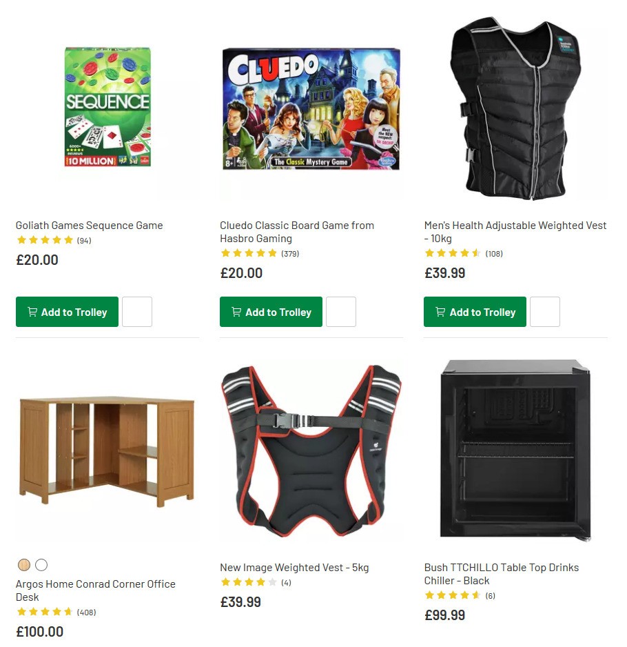 Argos Offers from 24 March