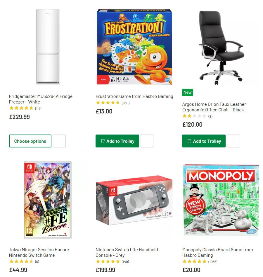 Argos Offers from 24 March