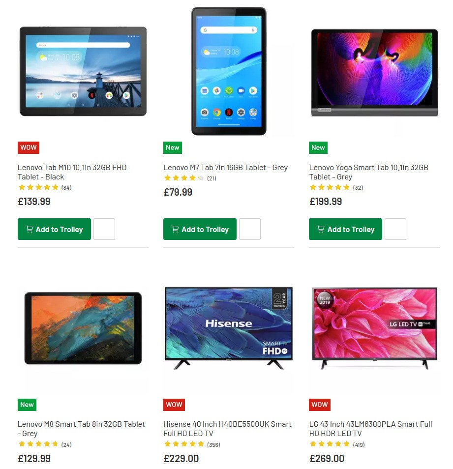 Argos Offers from 24 March