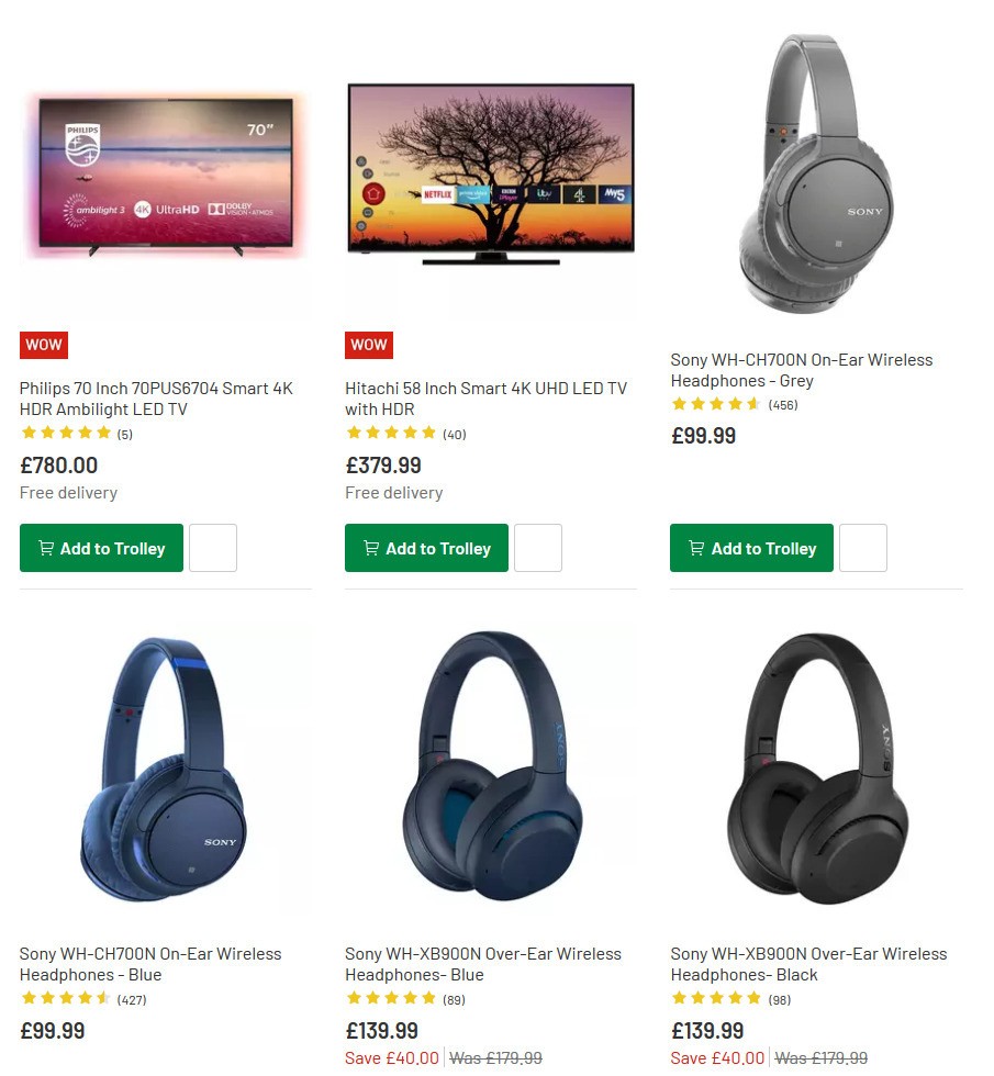 Argos Offers from 24 March