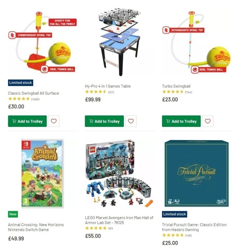 Argos Offers from 6 April