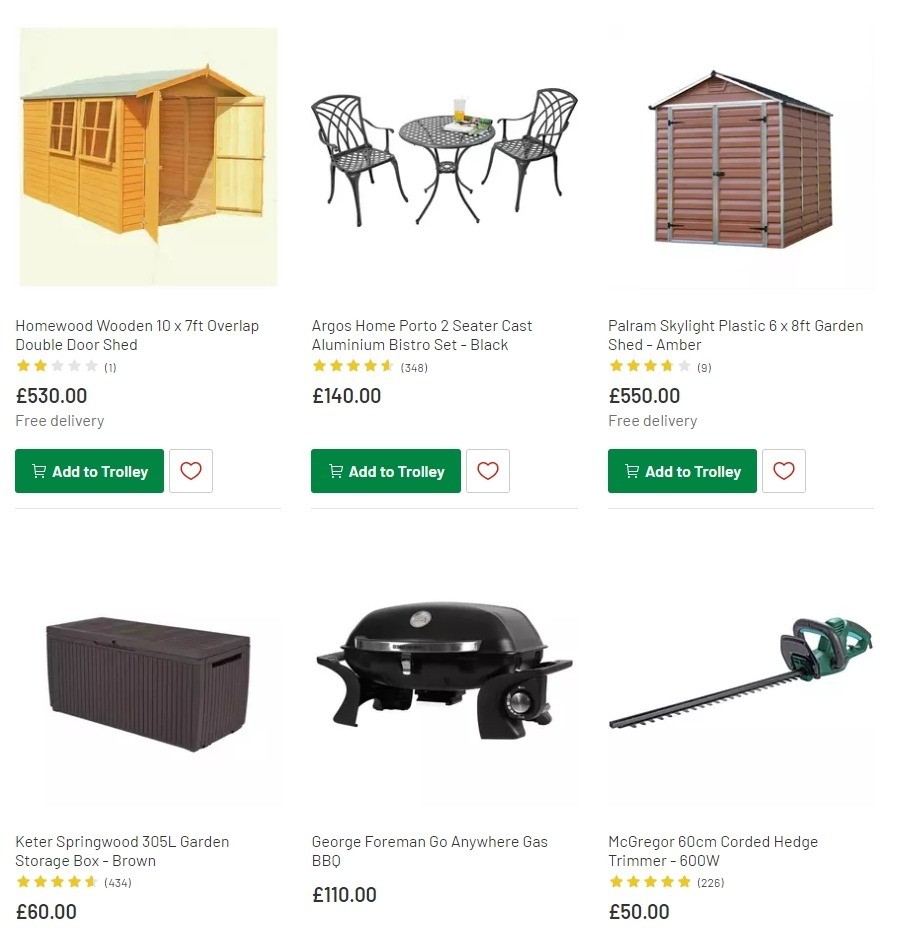 Argos Offers from 28 April