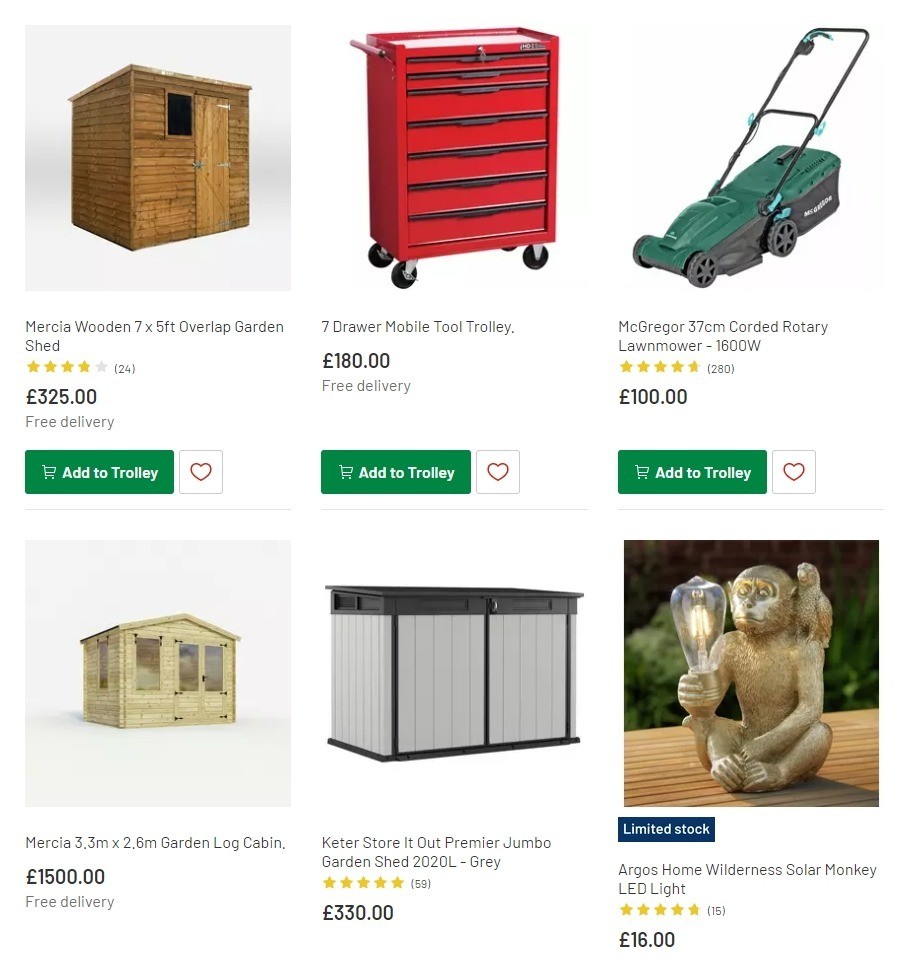 Argos Offers from 28 April