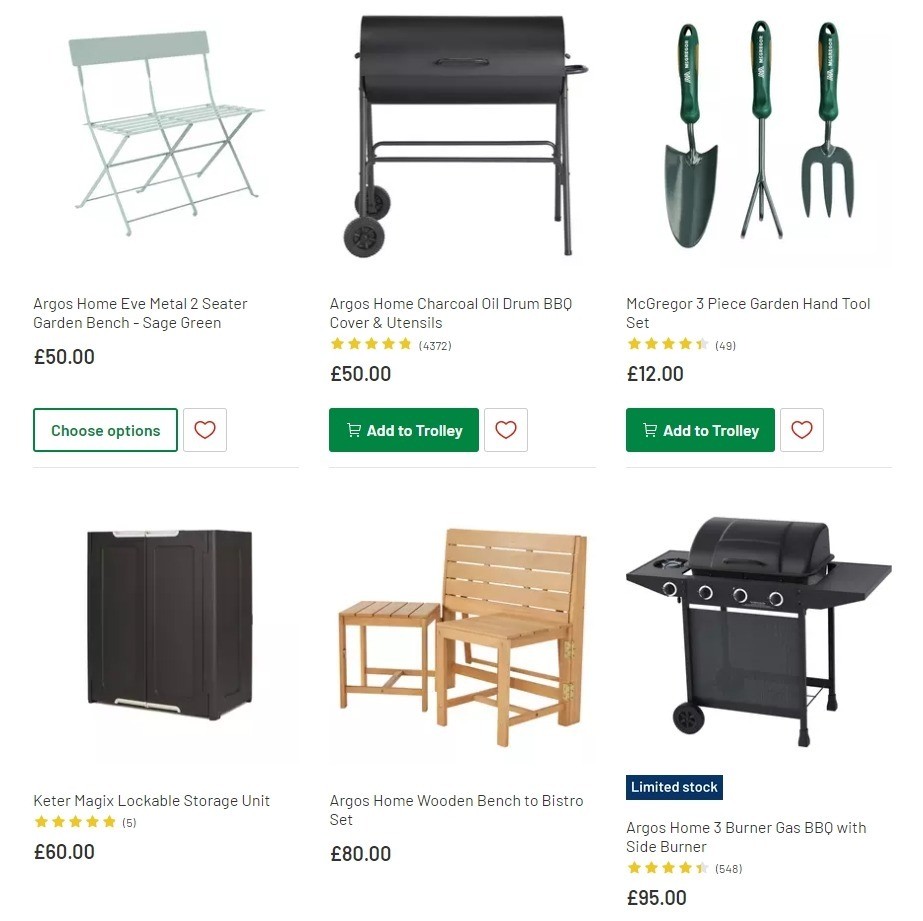 Argos Offers from 28 April