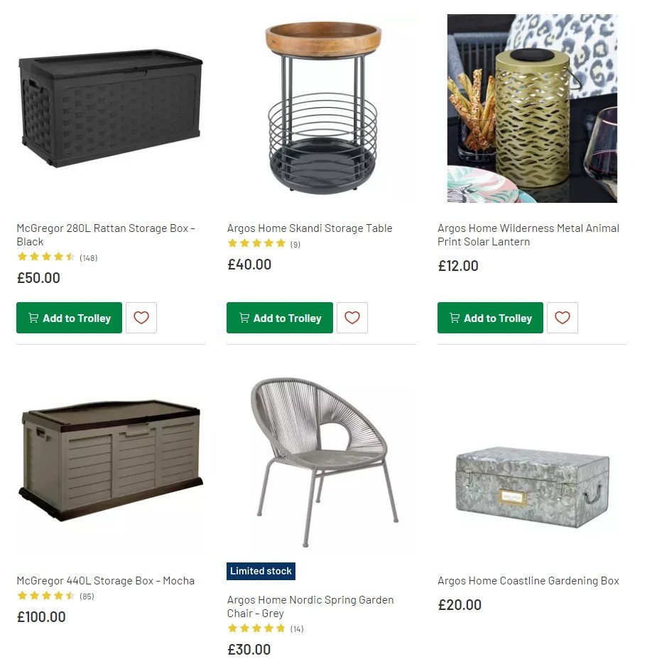Argos Offers from 28 April