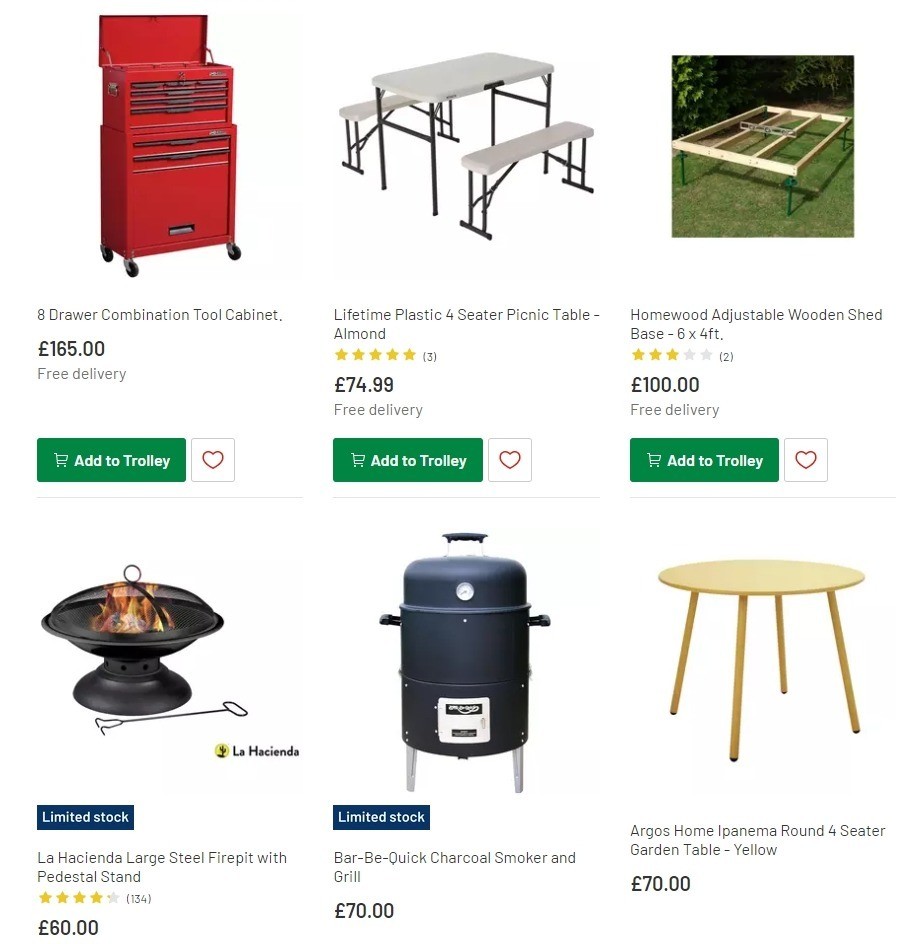 Argos Offers from 28 April