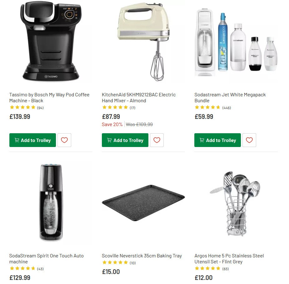 Argos Offers from 12 May