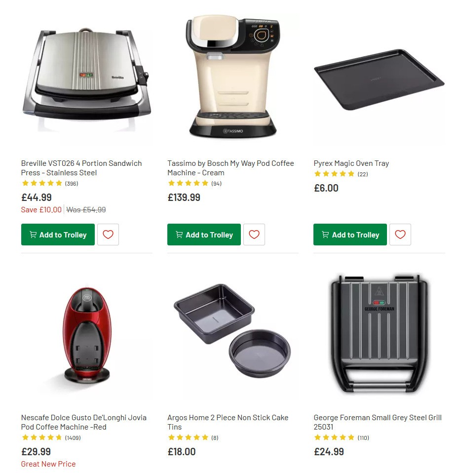 Argos Offers from 12 May