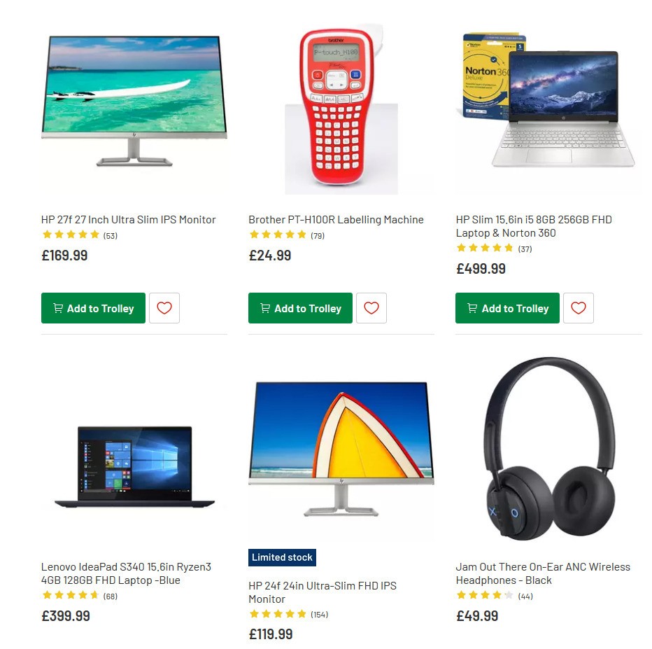 Argos Offers from 12 May