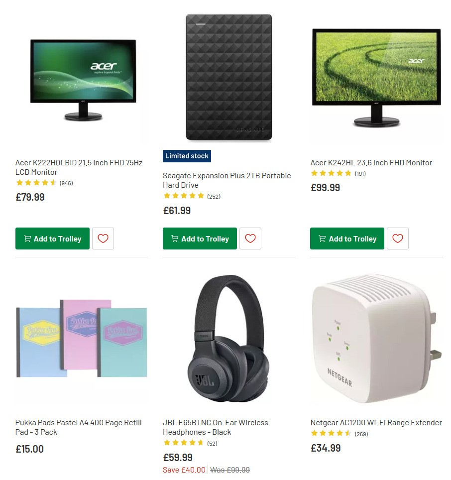 Argos Offers from 12 May